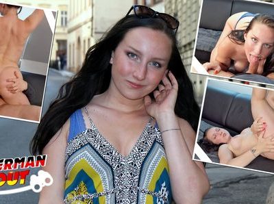 German scout – Natural college teen 18 Bella pickup and fuck at street casting